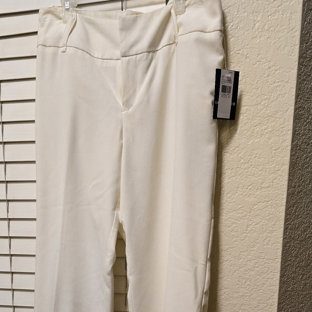 Elegant Cream Women's Pants